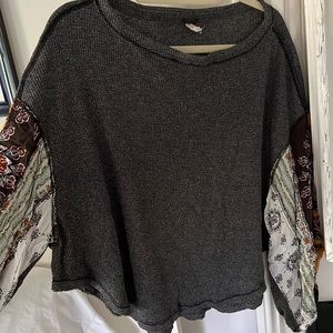 Free people flow sweater top size medium